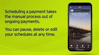 How to schedule a payment (Mobile Banking App)