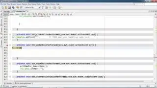 java swing calculator part 10