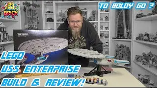 LEGO Star Trek Enterprise COMPLETE! The Minifigs, The Details&hellip; TTB Goes Galactic