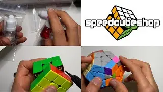 SpeedCubeShop Unboxing!! X-Man Tornado V2, YuHu V2, and Lubes!