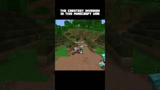 Величайшее вторжение в этой войне в Minecraft #100players #minecraft #minecraftwar