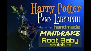 Harry Potter's  Mandrake Root Baby sculpt