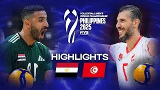 Egypt 🇪🇬 vs. Tunisia 🇹🇳 - Highlights | Men's World Championships 2025
