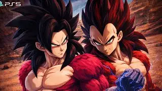 Pelea legendaria entre los SUPERSAYAJINES 4 DE GT gameplay ultra realista