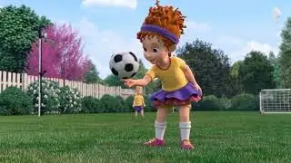 Nancy Clancy spins her soccer ball with 1 finger No. 1