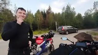 STELS BENELLI 600 vs HONDA 600 F4i ДАЛ ПОД СРАКУ! ПЕРЕКУР НА ОБОЧИНЕ!