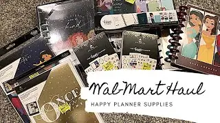 Walmart Haul || Updating My Frankenplanner || Happy Planner Supplies