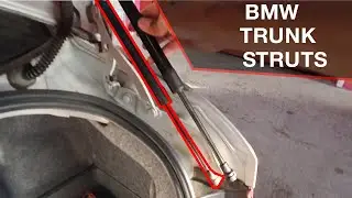 Quick & Easy BMW E90 Boot/Trunk Strut Replacement &ndash; Under 5 Minutes!