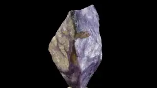 184595639185 CHAROITE & TINAKSITE - Russia, Siberia, Murunskii Massif /black_orion666/