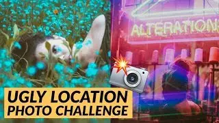 UGLY LOCATION PHOTOSHOOT CHALLENGE | real photographer