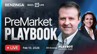 Market Ramps Up Ahead of Key Data | PreMarket Playbook [LIVE] + All Access | Feb 10th, 2026