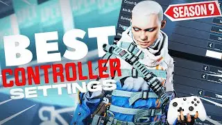 Best CONTROLLER SETTINGS for SEASON 9 Apex Legends