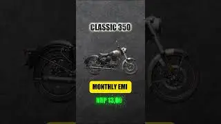 Royal Enfield Classic 350 EMI & Monthly Cost in Nepal | Fuel, Downpayment & Salary Explained!