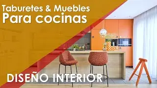 ✔️ TABURETES Y ACCESORIOS DE COCINA. 10 Ideas de mobiliarios y complementos para tu cocina este a&ntilde;o.