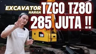 PROMO AKHIR TAHUN 2025 !! EXCAVATOR TZCO TZ80 HARGA 285 JUTA !!