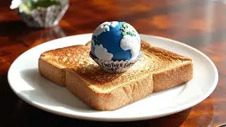 Planet spreding on Toast🤤 LAVA Toast 🌋