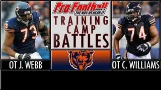 Who should start at left tackle for the Chicago Bears? | J'Marcus Webb vs. Chris Williams