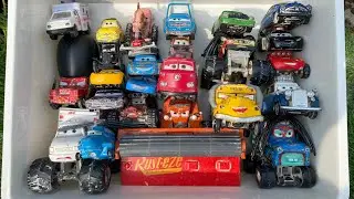 Disney Pixar Cars Unboxing Review | Lightning McQueen . Tow Mater, Chick Hicks, Sally Carrera , Cruz