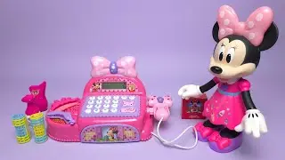 Disney Minnie Mouse Register Set Satisfying with Unboxing Compilation Toys ASMR