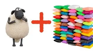 Making Shaun the Sheep with Plasticine | Satisfying