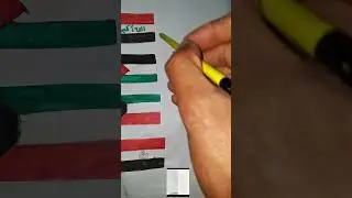 فخر العرب.. رسمت أجمل أعلام في العالم بألواني البسيطة ✍️❤️