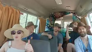 Creek Crossing 4X4 Toyota Coaster - Darwin Northern Territory - Stagger Inn Adventures Australia