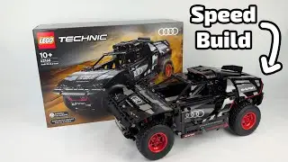 914 pieces in minutes! | Speed Build EP3 (LEGO Technic Audi RS Q e-tron #42160)