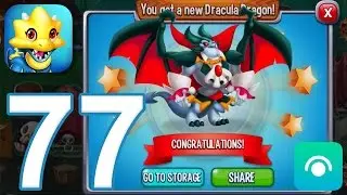 Dragon City - Gameplay Walkthrough Part 77 - Dracula Dragon (iOS, Android)