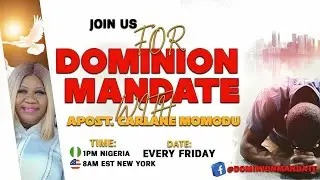 THE SPIRITUAL AUTHORITY OF THE BLOOD OF JESUS // WITH APOSTLE CARLANE MOMODU || 17-10-2025