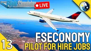 Virtual Pilot&nbsp;Career&nbsp;Mode&nbsp;using FSEconomy, MSFS 2020 & Say Intentions AI