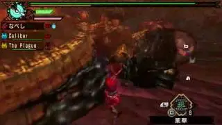 MHP3 HR5 Hunt an Uragaan [DS Solo Run] [21]