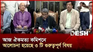 সংসদে নারী আসন ১০০ করতে ঐকমত্য: আলী রীয়াজ | Ali Riaz | Oikkomot Commission | Desh TV