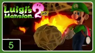 Cuidado Luigi, no quemes la mansión | Luigi's Mansion 2 HD (Misión A-5) #5