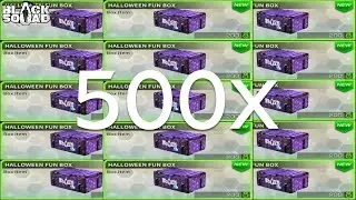 Black Squad | 500 Halloween Fun Box Opening