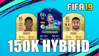 BEST IMPOSSIBLE 150K HYBRID TEAM!! FIFA 19 SQUAD BUILDER