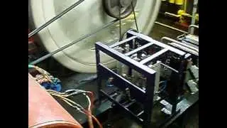 Half megawatt reaction turbine + alternator horizontal axis (mini hydroelectric power plant)