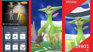 6 unique Virizion duo (no weather boost & no legendary)