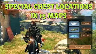 SPECIAL CHEST Locations in 13 MAPS [Polymer, Film Fabric, Formula Shard]