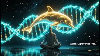Lightworker Healing Meditation 528Hz Dolphin Energy | Emotional Release and Inner Balance