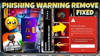 😲 Bgmi site Deceptive site ahead problem | how to remove red warning from bgmi scam link - Problem