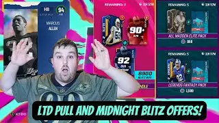 *LTD PULL* MIDNIGHT BLITZ ELITE LEGENDS BUNDLE & LEGENDS FANTASY PACKS | MADDEN 23 ULTIMATE TEAM