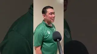La Salle head coach Ramil de Jesus talks about Lady Spikers' season-opening loss