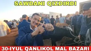 30-ИЮЛЬ/КАНЛЫКОЛ МАЛ БАЗАРЫ/СКОТНЫЙ РЫНОК/BUQALAR/BIG BULLS IN THE WORLD/BIG COW