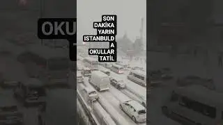 #shots #shortvideo #sondakika #haber #istanbul #kar #tatil #okul #lise #viral #keşfet #beni&ouml;ne&ccedil;ıkart
