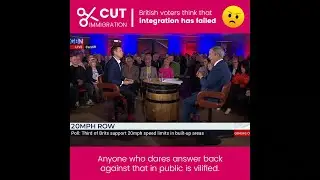 British voters think that integration has failed