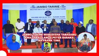 JAMBO TARIME WARUDISHA TABASAMU LILILOPOTEA