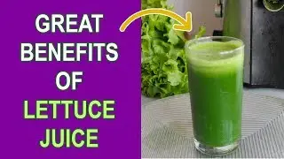 Lettuce juice benefits and how to drink...
