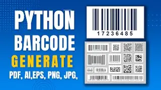 Python দিয়ে Barcode তৈরি করা (EAN-13, Code128) &mdash; সহজ Tutorial | Graphic Automation Pro