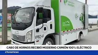Royalty Minero permite la adquisición de camión eléctrico para reciclaje en Cabo de Hornos