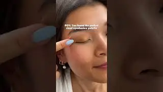 Witness the perfect sized eyeshadow palette😮